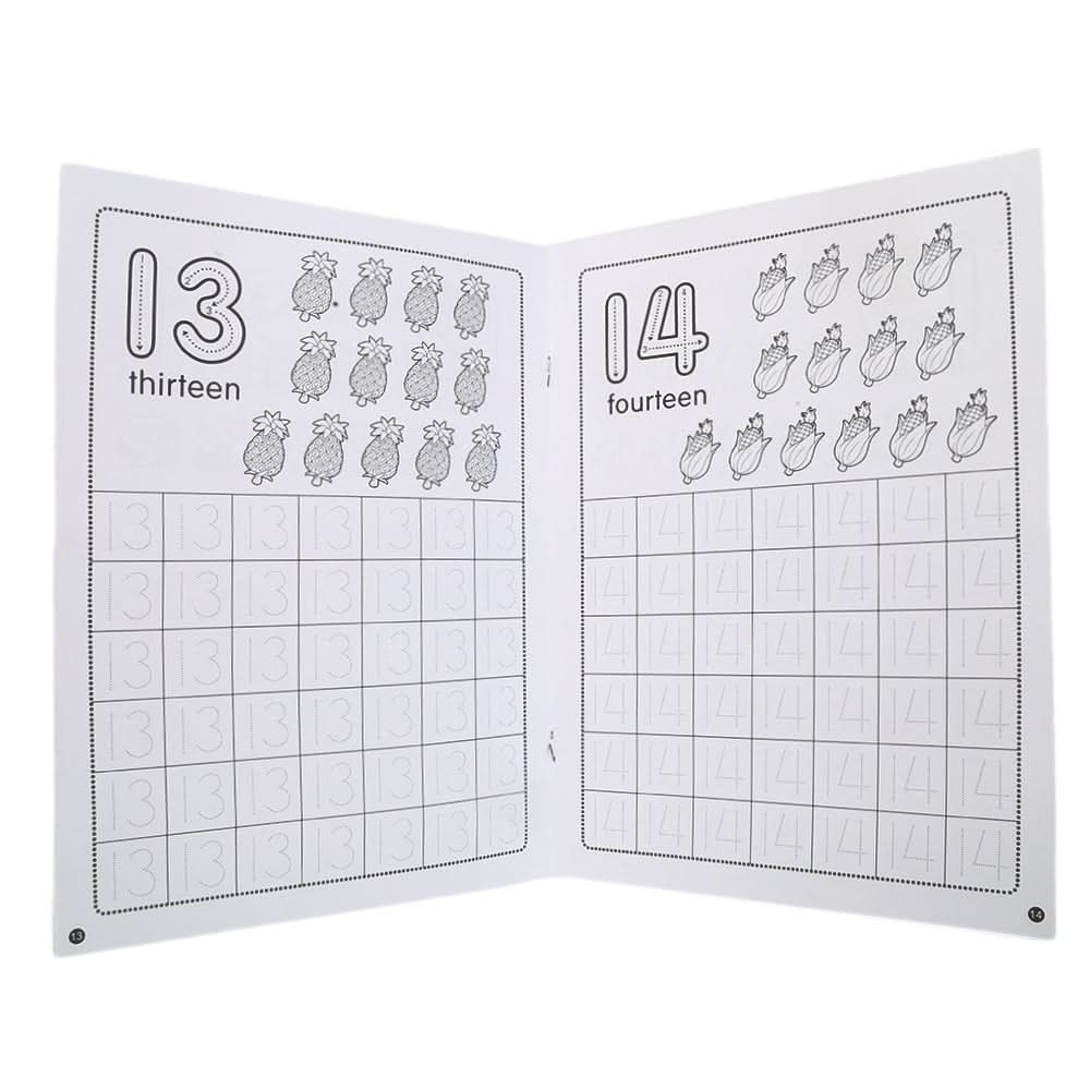 Love To Writer Numbers, Kids, Kids Educational Books, 9 to 12 Years, Chase Value