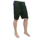 Men's Polyester Short - Green & Royal Blue, Men, Shorts, Chase Value, Chase Value