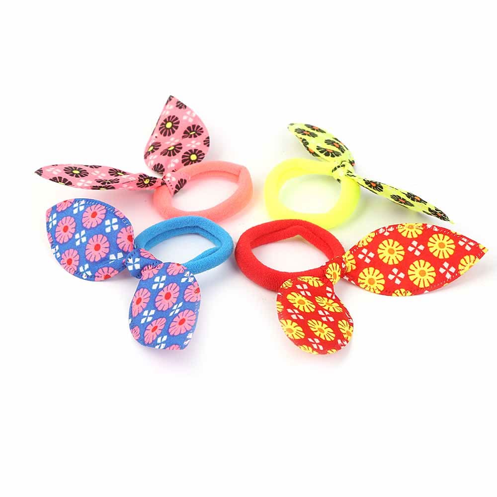 Girls Hair Pony 4 Pcs - Multi, Kids, Hair Accessories, Chase Value, Chase Value