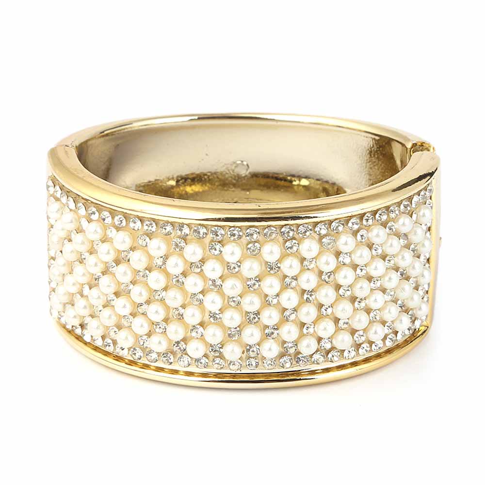 Women's Bangle - Golden, Women, Bangles & Bracelets, Chase Value, Chase Value