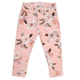 Girls Cotton Printed Pant - Peach, Kids, Girls Pants And Capri, Chase Value, Chase Value
