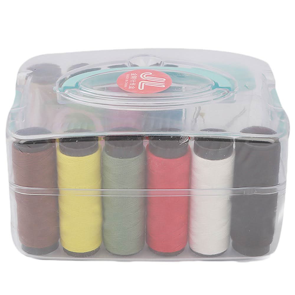 Sewing Box With Sewing Accessories - Cyan, Home & Lifestyle, Storage Boxes, Chase Value, Chase Value