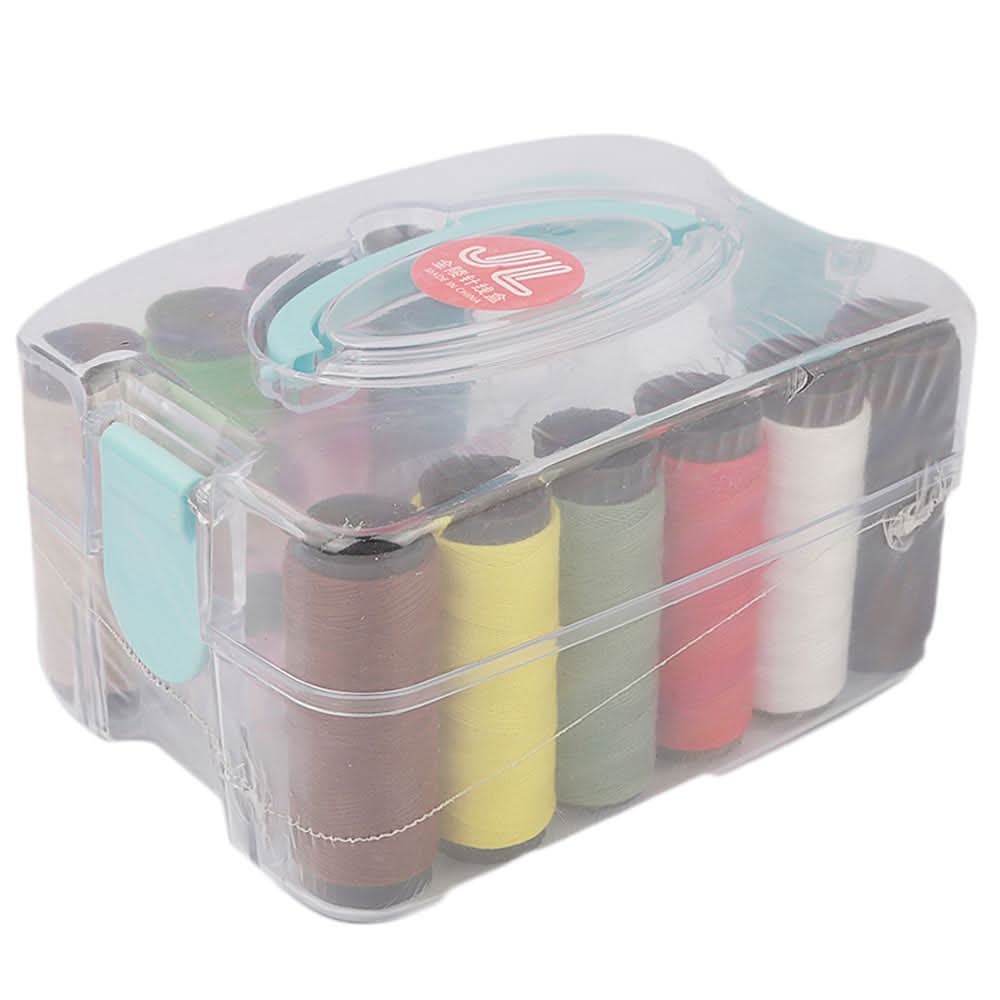 Sewing Box With Sewing Accessories - Cyan, Home & Lifestyle, Storage Boxes, Chase Value, Chase Value