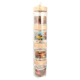 Spice Jar 4 Pcs - Fawn, Home & Lifestyle, Storage Boxes, Chase Value, Chase Value