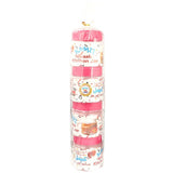 Spice Jar 4 Pcs - Pink, Home & Lifestyle, Storage Boxes, Chase Value, Chase Value