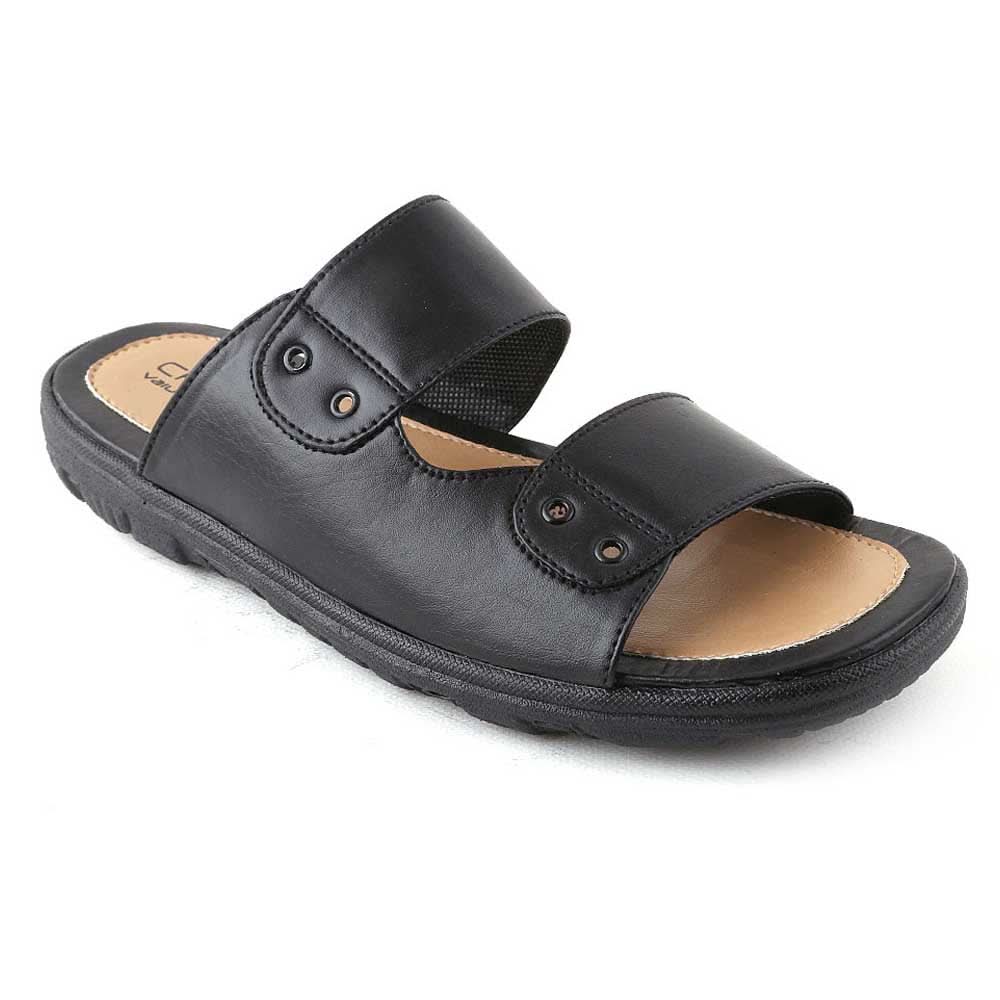 Men's Slippers (014) - Black, Men, Slippers, Chase Value, Chase Value