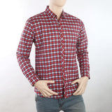 Men's Casual Check Shirt - Red, Men, Shirts, Chase Value, Chase Value