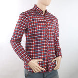Men's Casual Check Shirt - Red, Men, Shirts, Chase Value, Chase Value