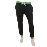 Men's Yarn Dyed Rib Trouser - Black, Men, Lowers And Sweatpants, Chase Value, Chase Value