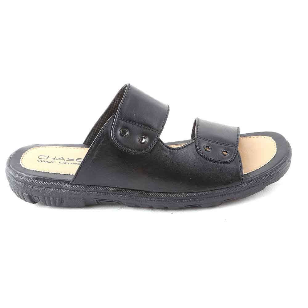 Men's Slippers (014) - Black, Men, Slippers, Chase Value, Chase Value