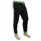 Men's Yarn Dyed Rib Trouser - Black, Men, Lowers And Sweatpants, Chase Value, Chase Value
