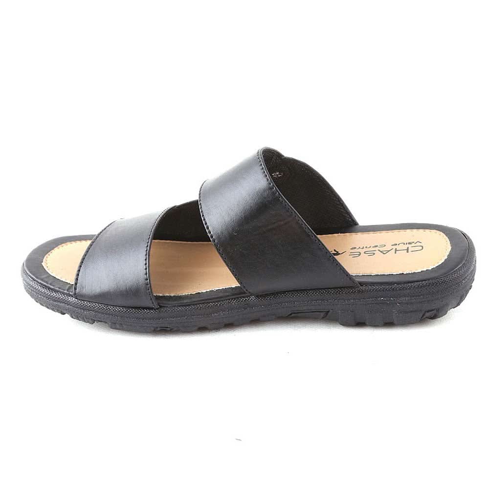 Men's Slippers (014) - Black, Men, Slippers, Chase Value, Chase Value