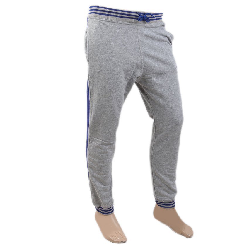 Men's Yarn Dyed Rib Trouser - Light Grey, Men, Lowers And Sweatpants, Chase Value, Chase Value