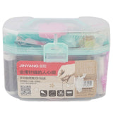 Sewing Box With Sewing Accessories - Cyan, Home & Decor, Chase Value, Chase Value