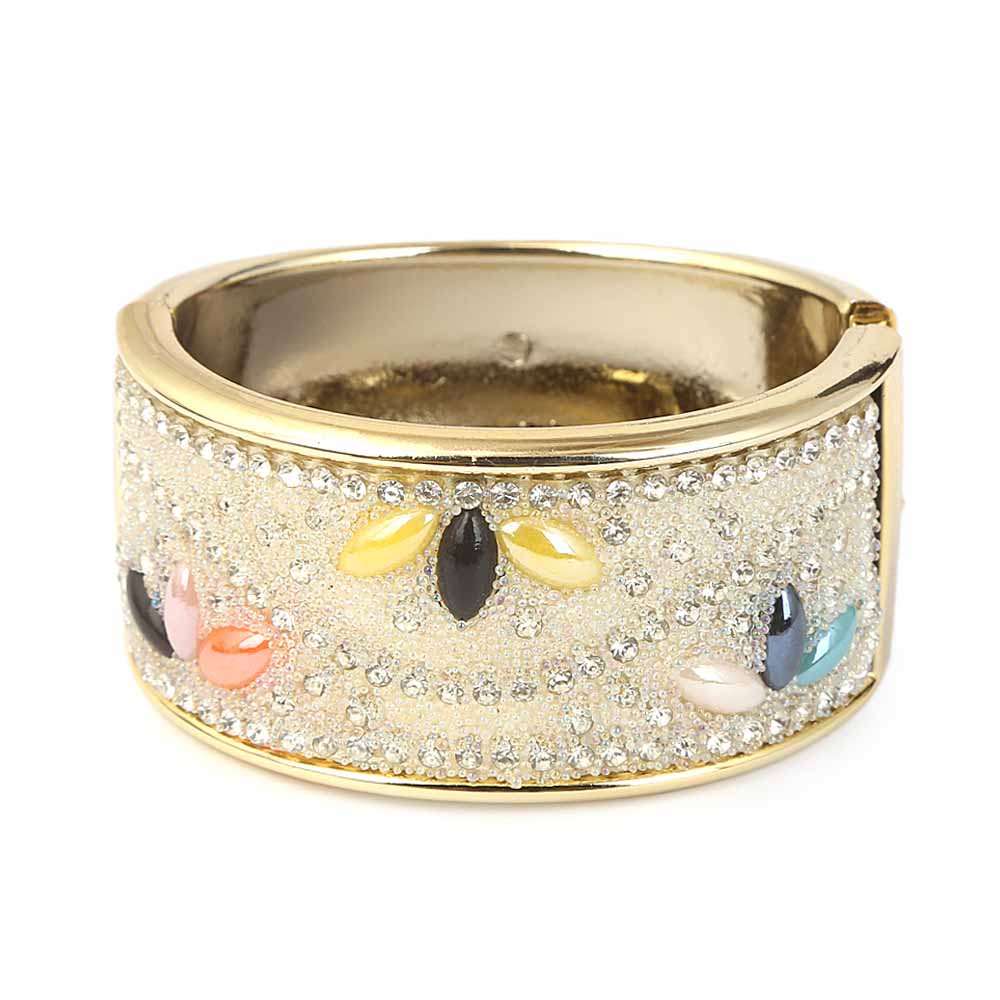 Women's Bangle - Golden, Women, Bangles & Bracelets, Chase Value, Chase Value