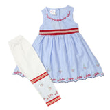Girls Tights Suit - Blue, Kids, Girls Sets And Suits, Chase Value, Chase Value