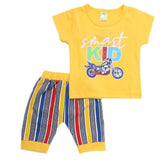 Newborn Boys Half Sleeves Suit - Yellow, Kids, NB Boys Sets And Suits, Chase Value, Chase Value