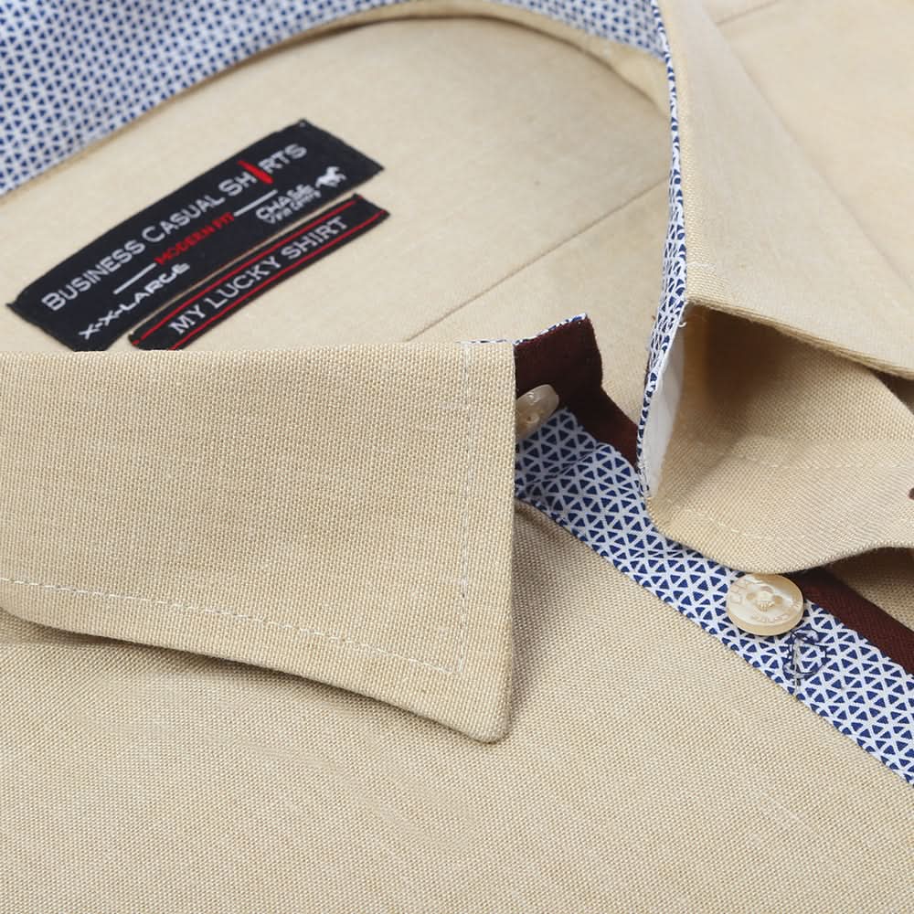 Men's Business Casual Shirt - Fawn, Men's Shirts, Chase Value, Chase Value