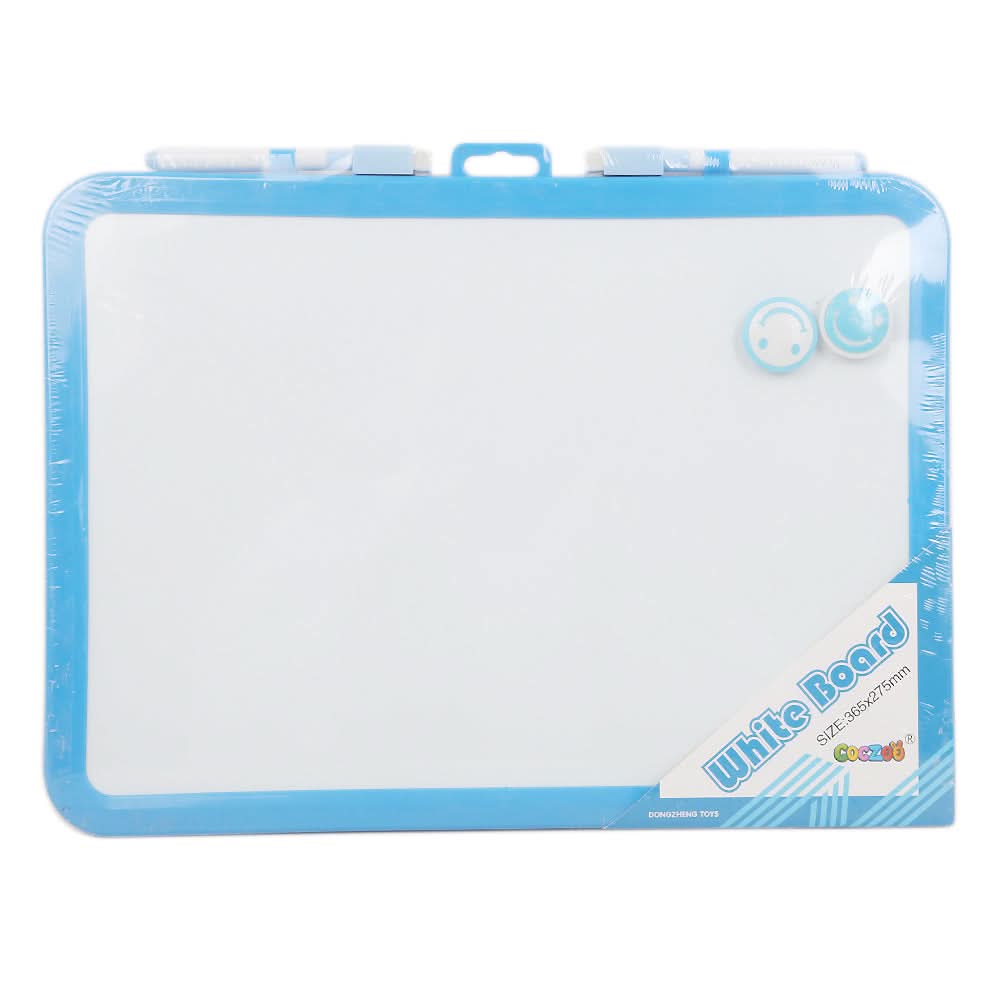 White Board Dz-306 - Blue, Kids, Writing Boards And Slates, Chase Value, Chase Value