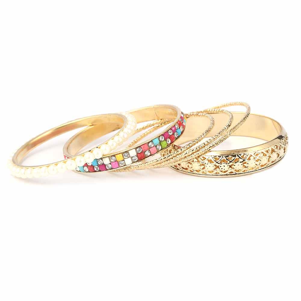 Girls Bangle - Golden, Kids, Bangles & Bracelet, Chase Value, Chase Value