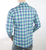 Men's Casual Check Shirt - Green, Men, Shirts, Chase Value, Chase Value