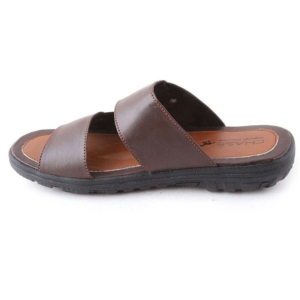 Men's Slippers (014) - Brown, Men, Slippers, Chase Value, Chase Value
