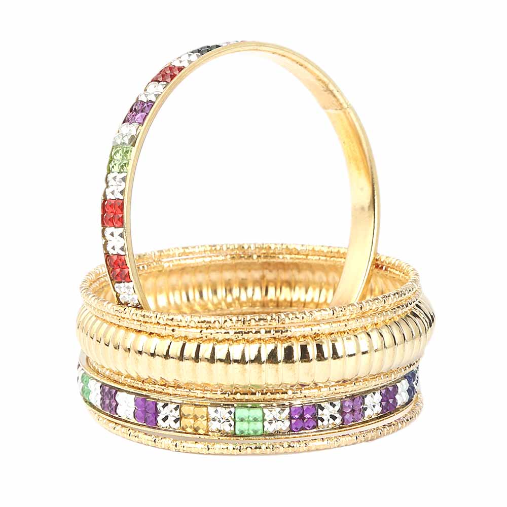Girls Bangle - Golden, Kids, Bangles & Bracelet, Chase Value, Chase Value