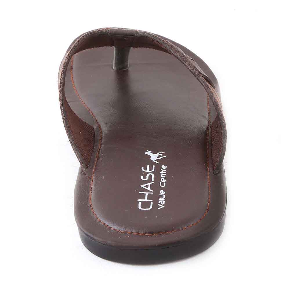Men's Slippers (0012) - Brown, Men, Slippers, Chase Value, Chase Value
