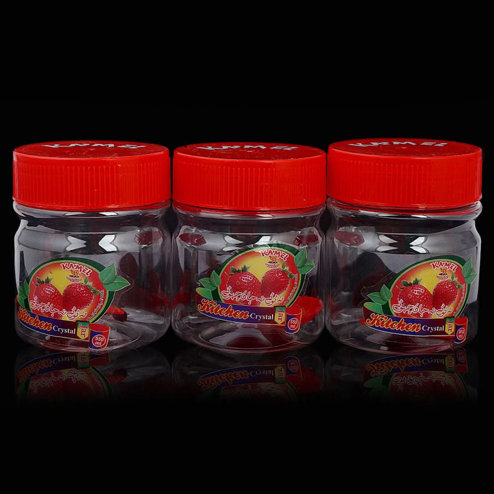 Spice Jar 3 Pcs - Red, Home & Lifestyle, Storage Boxes, Chase Value, Chase Value