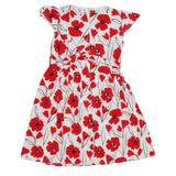 Girls Embroided Frock - Red, Kids, Girls Frocks, Chase Value, Chase Value