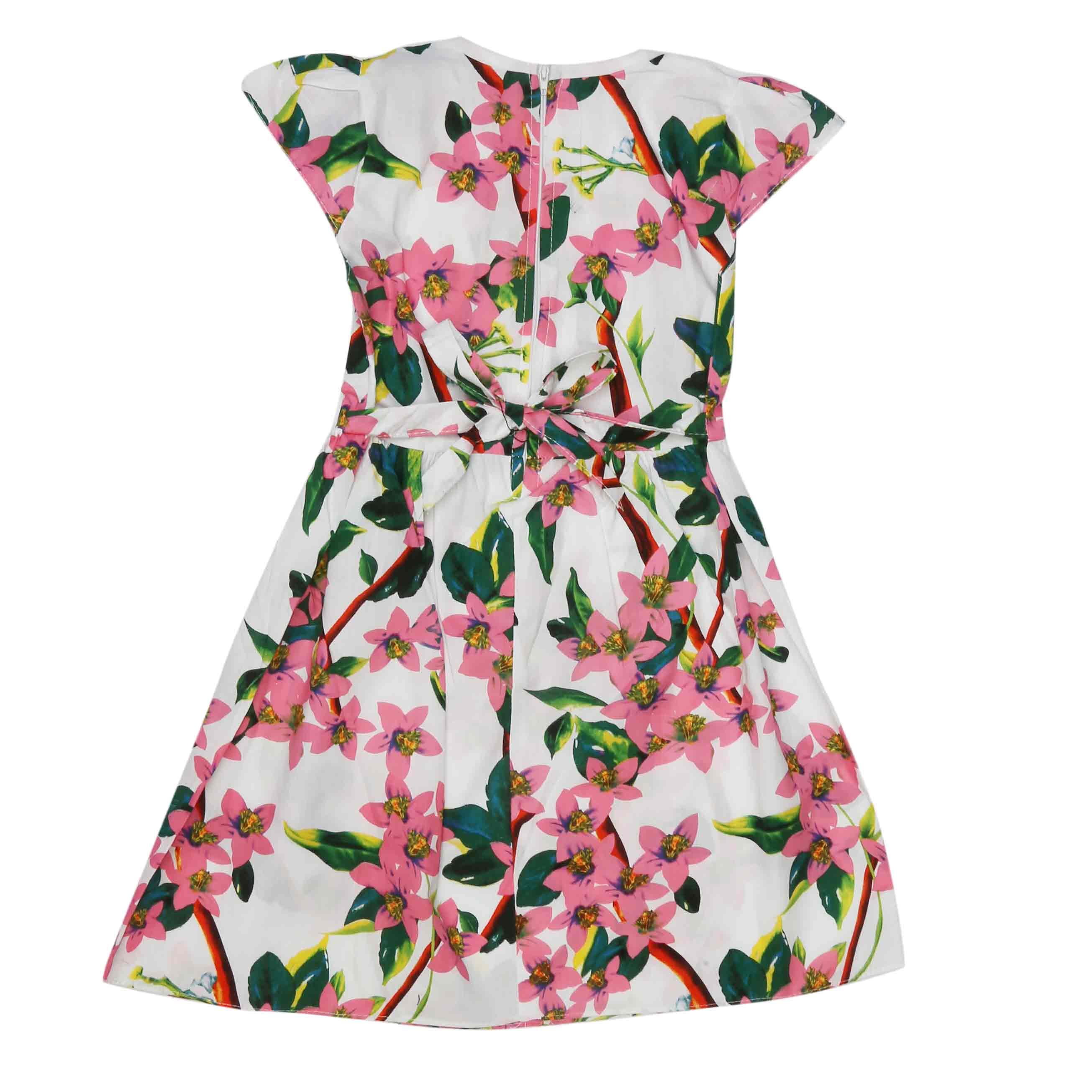 Girls Embroided Frock - White, Kids, Girls Frocks, Chase Value, Chase Value