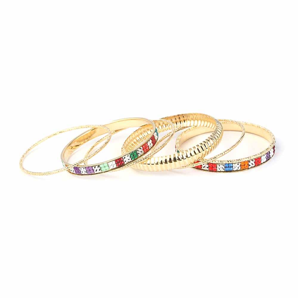 Girls Bangle - Golden, Kids, Bangles & Bracelet, Chase Value, Chase Value