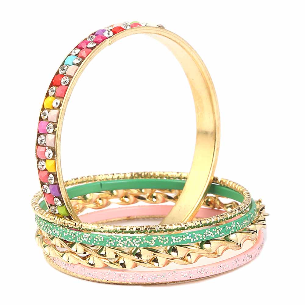 Girls Bangle - Golden, Kids, Bangles & Bracelet, Chase Value, Chase Value