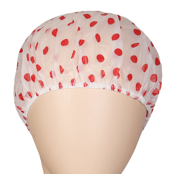 Shower Cap - Red, Beauty & Personal Care, Shower Gel, Chase Value, Chase Value