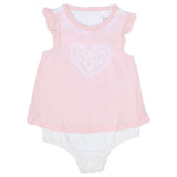 Newborn Girls Romper Half Sleeves - Pink, Kids, NB Girls Rompers, Chase Value, Chase Value