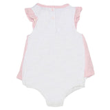 Newborn Girls Romper Half Sleeves - Pink, Kids, NB Girls Rompers, Chase Value, Chase Value
