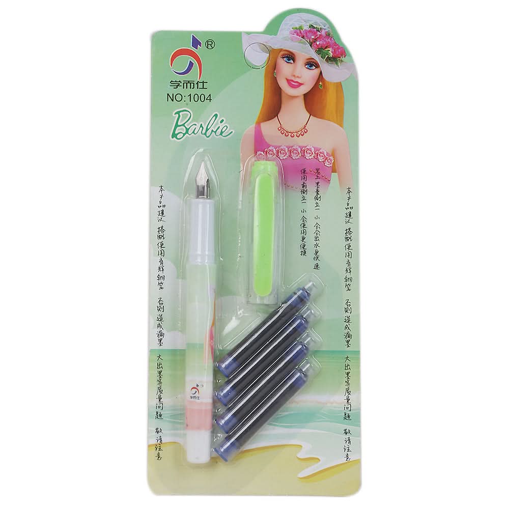 Jinliang Fountain Pen Fp-1004 - Green, Kids, Pencil Boxes And Stationery Sets, Chase Value, Chase Value