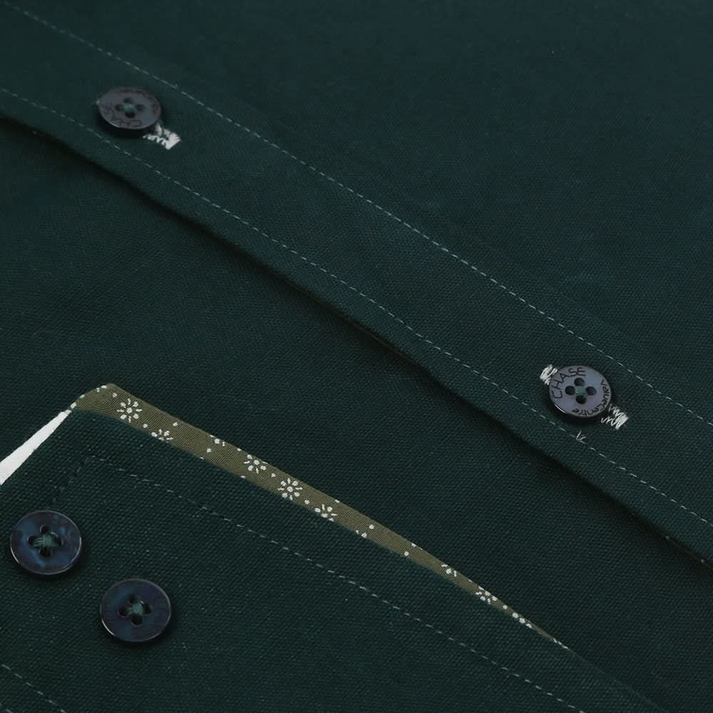 Men's Business Casual Shirt - Dark Green, Men's Shirts, Chase Value, Chase Value