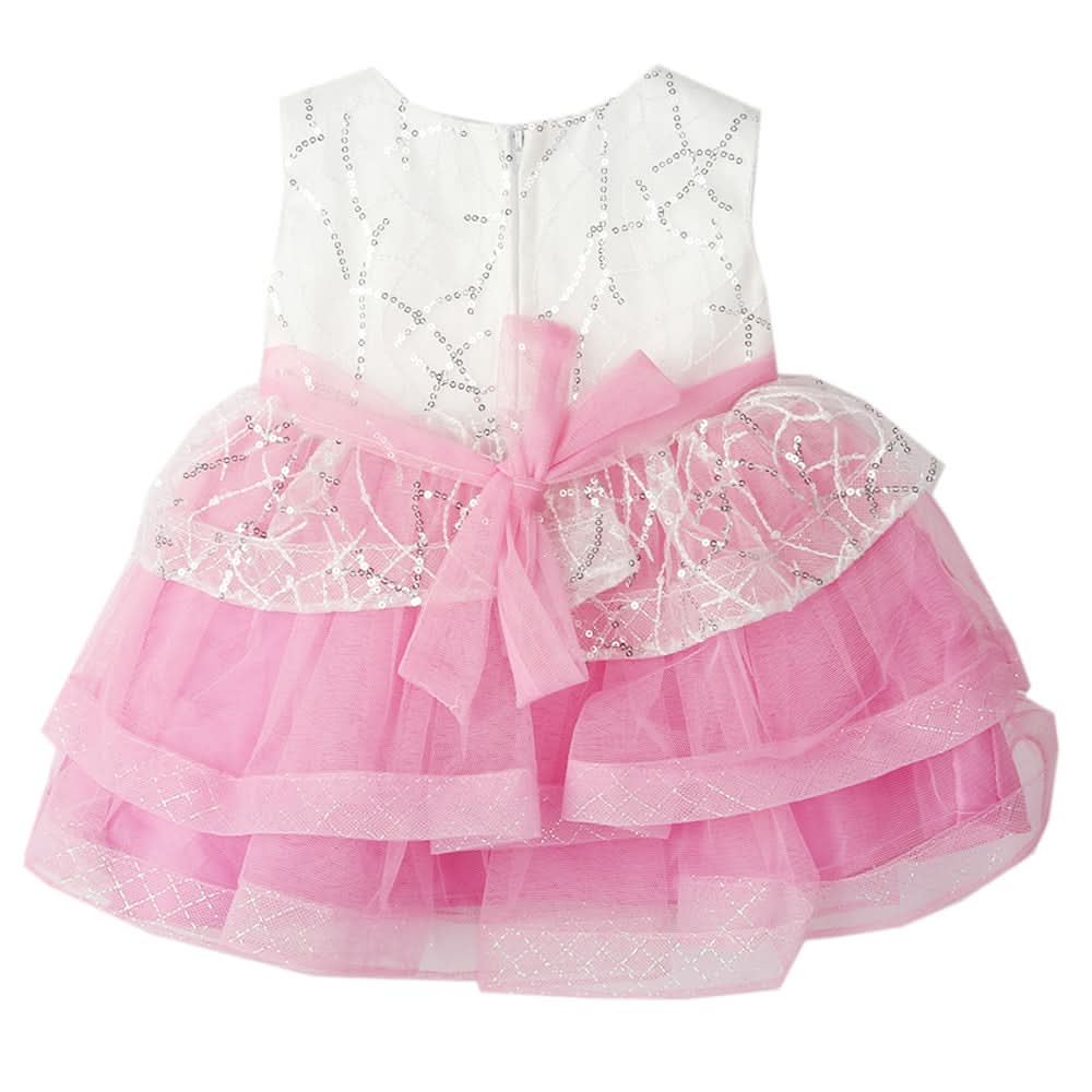 Newborn Girls Frock - Dark Pink, Kids, Newborn Girls Frocks, Chase Value, Chase Value