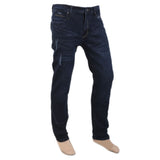 Men’s Fancy Denim Pant - Dark Blue, Men, Casual Pants And Jeans, Chase Value, Chase Value