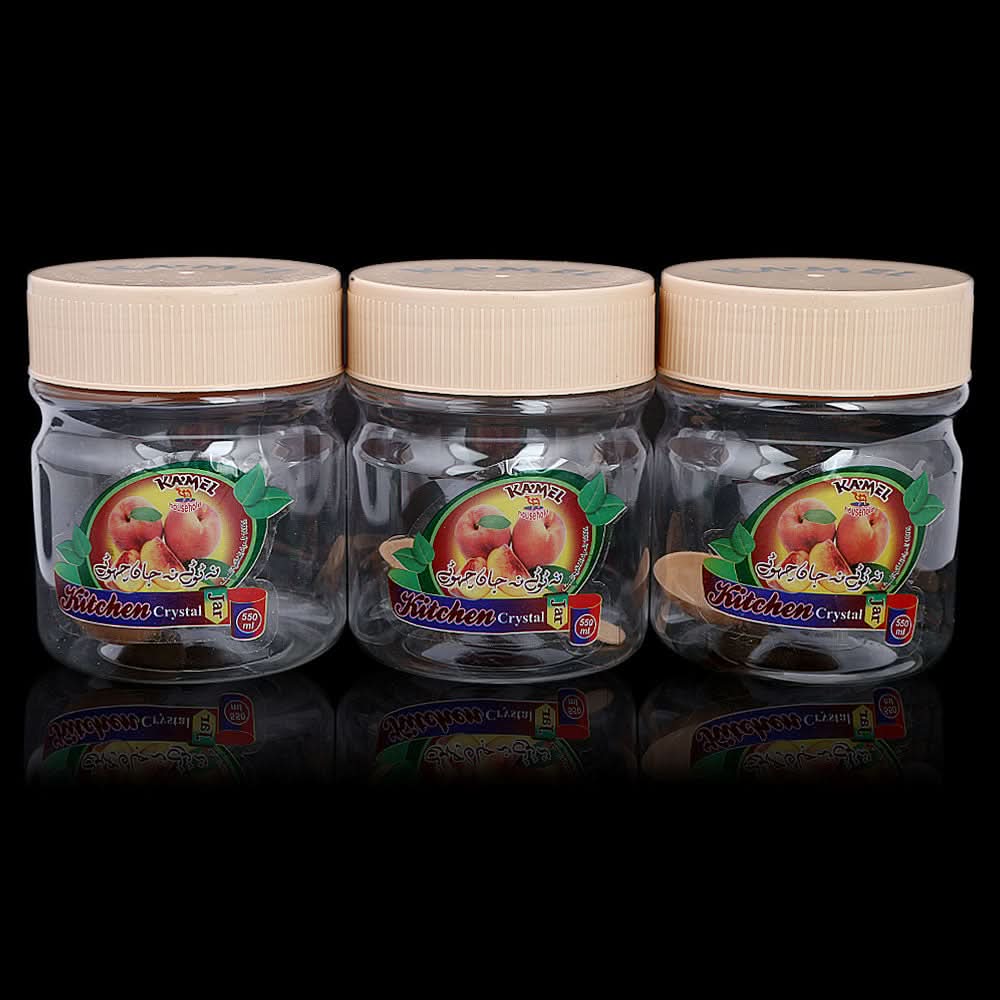 Spice Jar 3 Pcs - Fawn, Home & Lifestyle, Storage Boxes, Chase Value, Chase Value