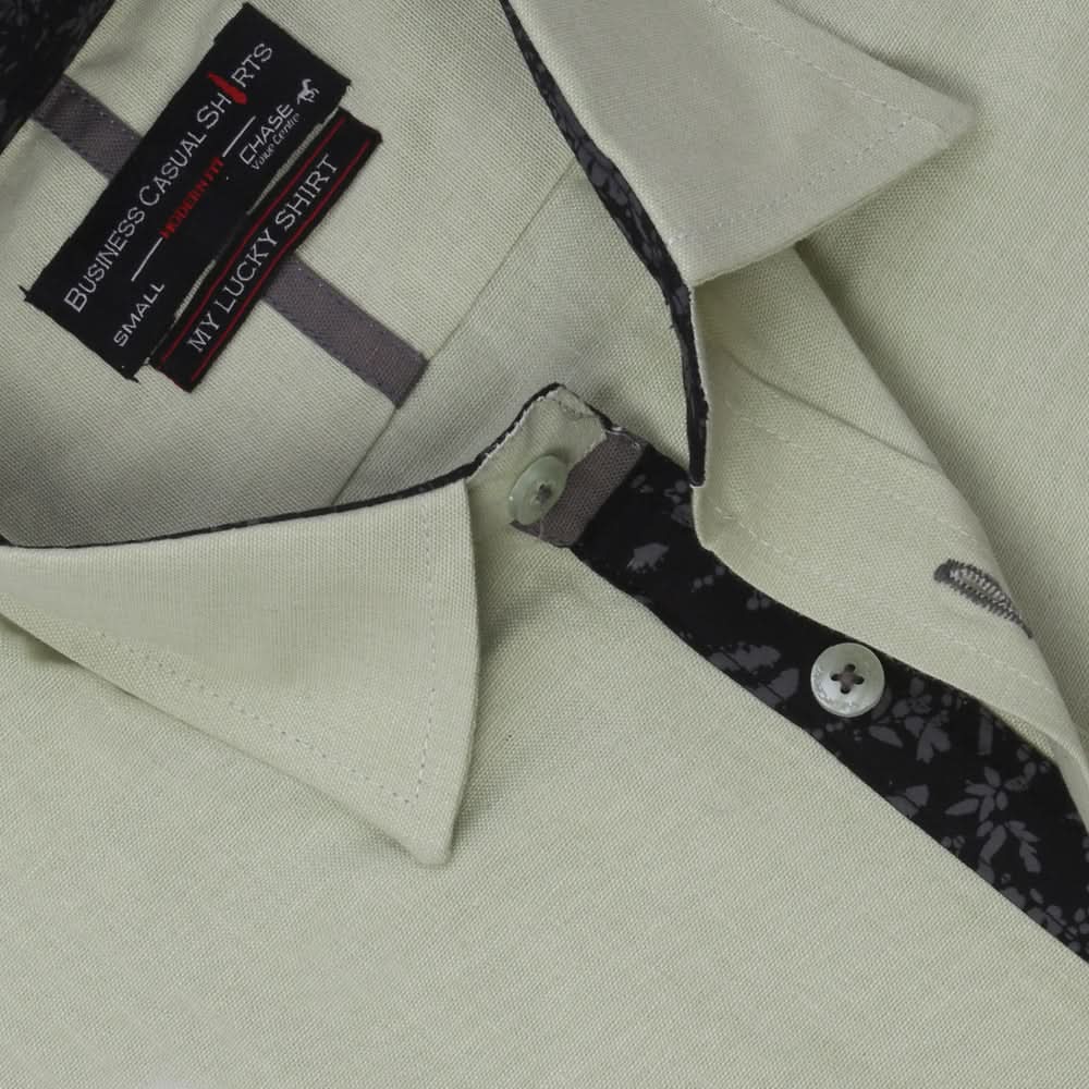 Men's Business Casual Shirt - Light Green, Men's Shirts, Chase Value, Chase Value