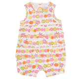 Newborn Girls Romper Half Sleeves - White, Kids, NB Girls Rompers, Chase Value, Chase Value