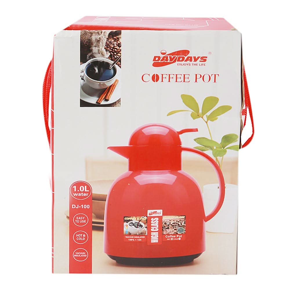 Day Days Coffee Pot 1.0 Liters - Cyan, Home & Lifestyle, Glassware & Drinkware, Chase Value, Chase Value