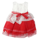 Newborn Girls Frock - Red, Kids, Newborn Girls Frocks, Chase Value, Chase Value