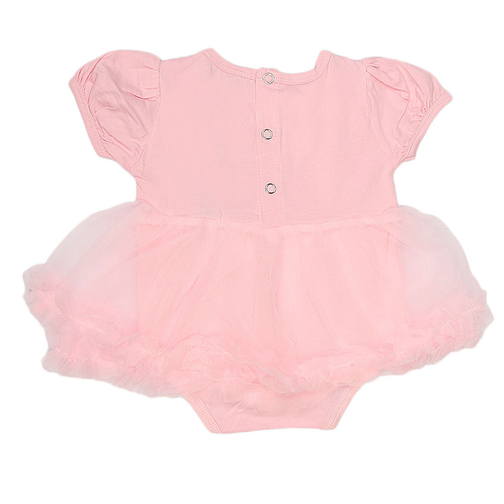 Newborn Baby Frill Romper - Pink, Kids, NB Girls Rompers, Chase Value, Chase Value