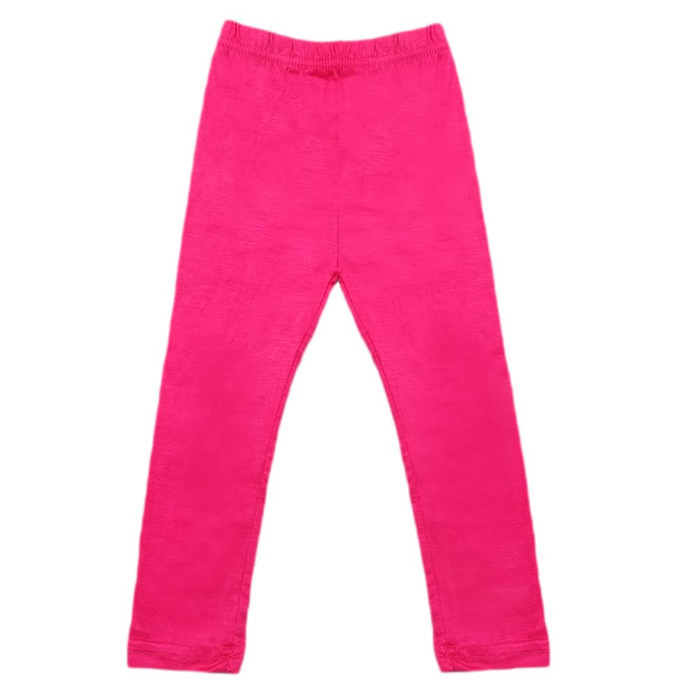 Girls Plain Tight - Fuchsia, Kids, Tights Leggings And Pajama, Chase Value, Chase Value