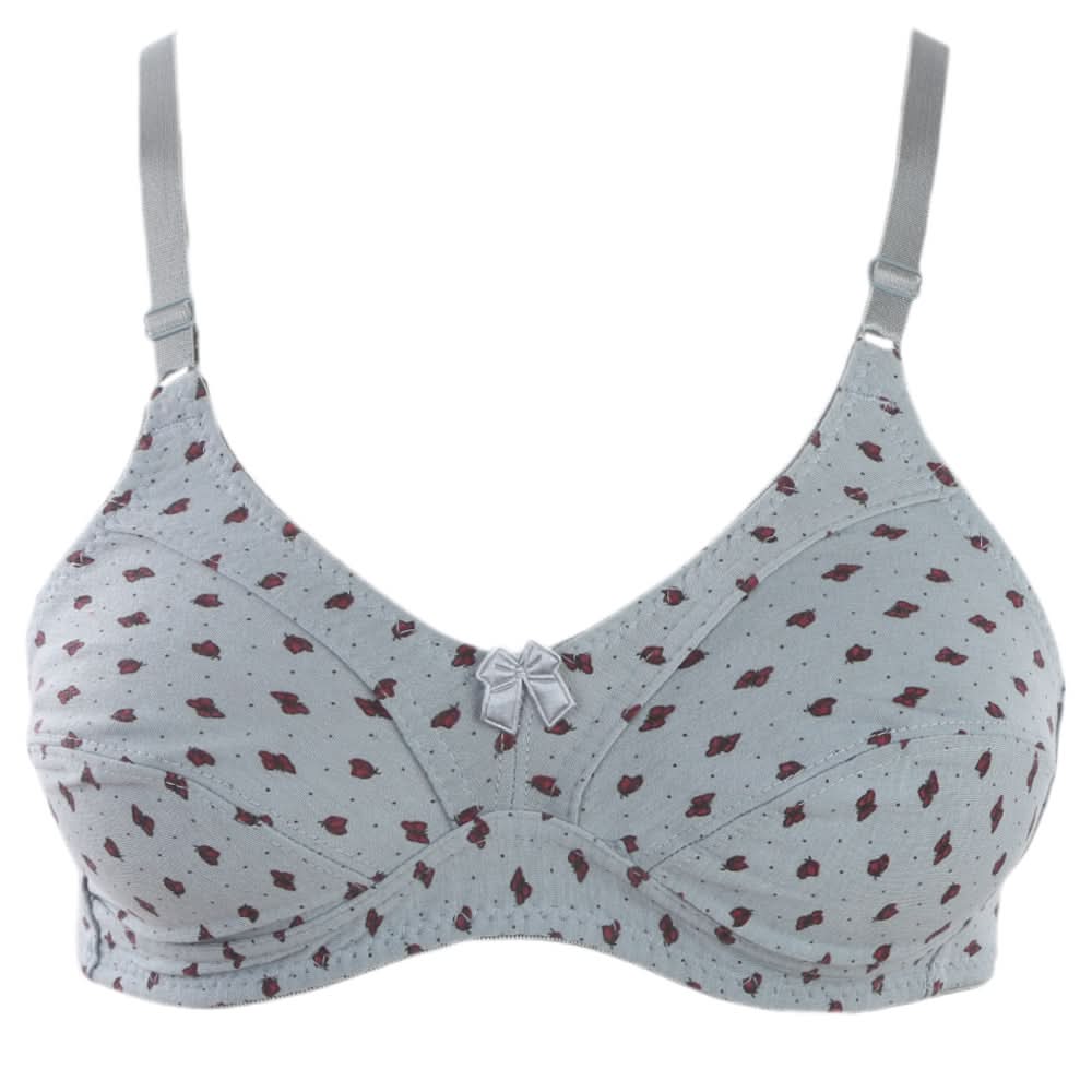 Women's Cotton Bra - Steel Blue, Women, Bras, Chase Value, Chase Value