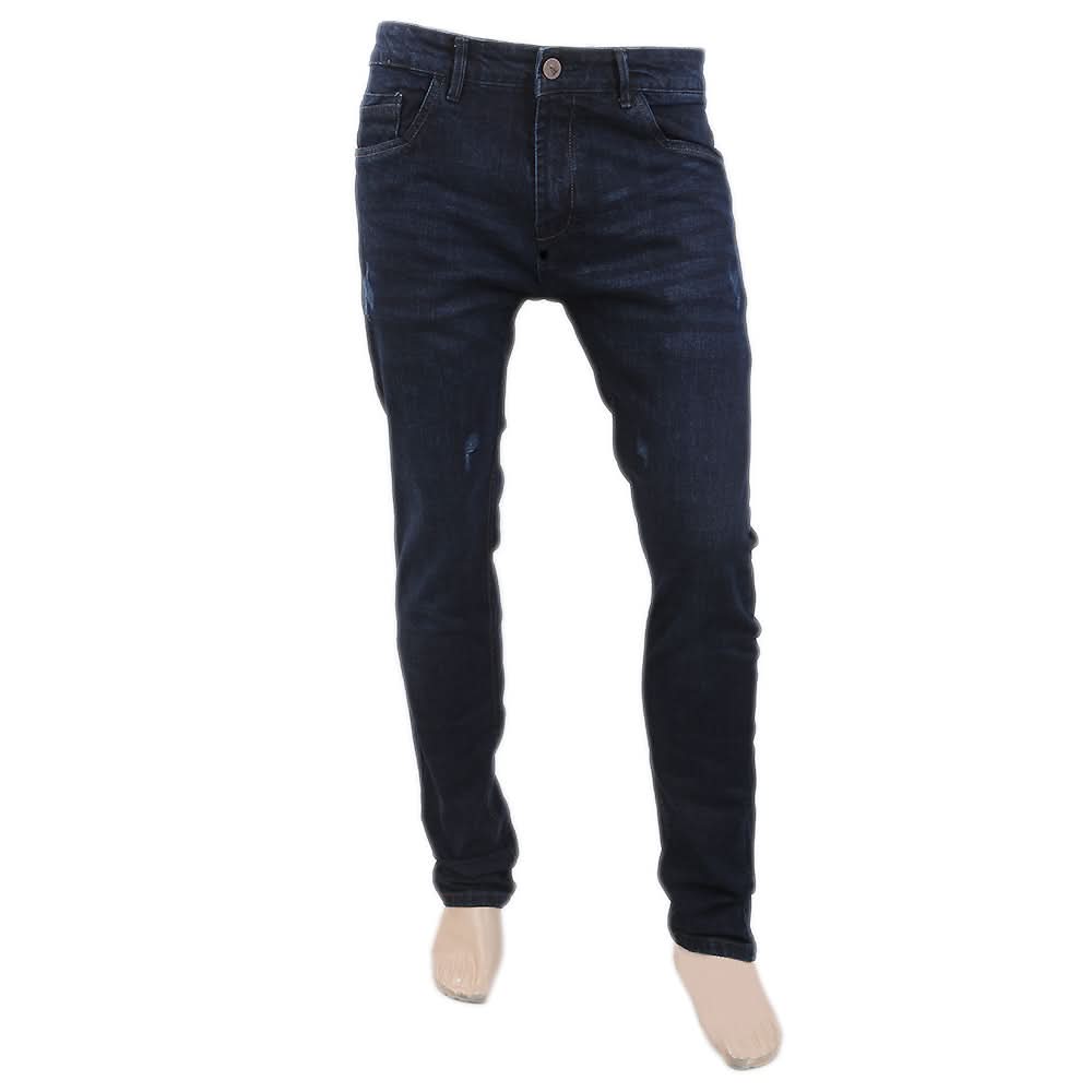Men’s Denim Pant - Dark Blue, Men, Casual Pants And Jeans, Chase Value, Chase Value