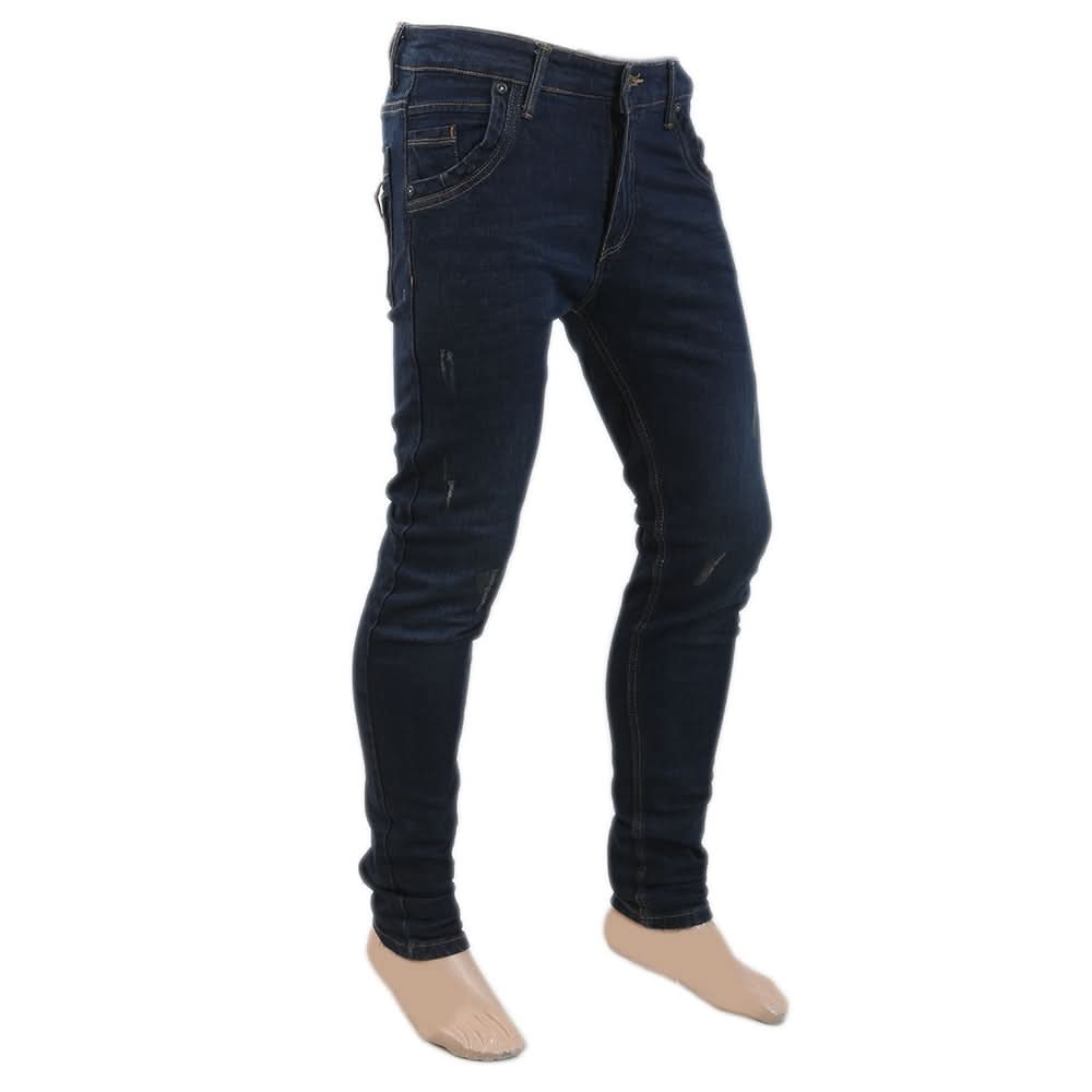 Men’s Denim Pant - Dark Blue, Men, Casual Pants And Jeans, Chase Value, Chase Value